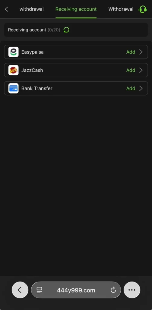 Y999 Game Withdrawal